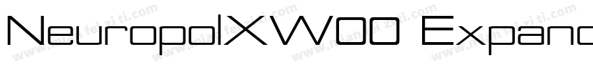 NeuropolXW00 ExpandedLight字体转换